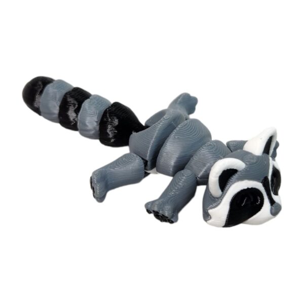 Raccoon with Trash Can - Image 3